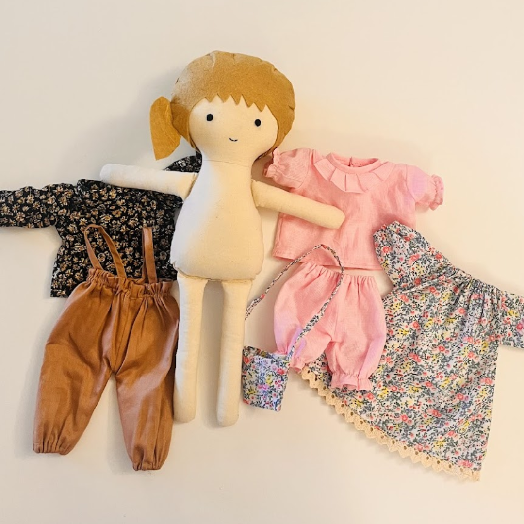 Zaru – Handmade Cloth Doll for Kids Soft Eco-Friendly – Akishi