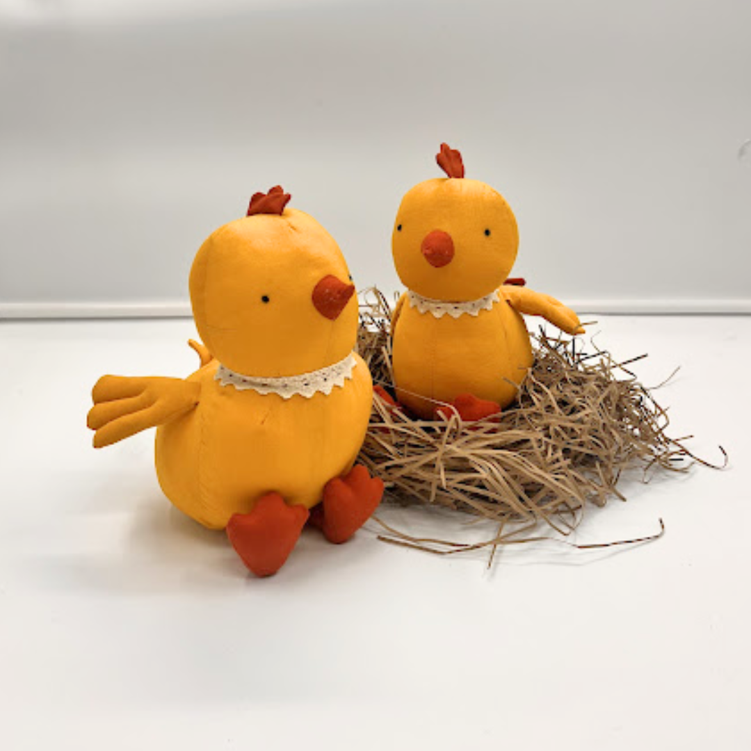 Sunny the Snuggly Chick – Handmade Soft Toy