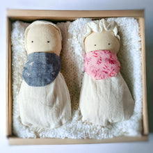 Load image into Gallery viewer, Hand Made Rag Doll Baby Boy &amp; Girl

