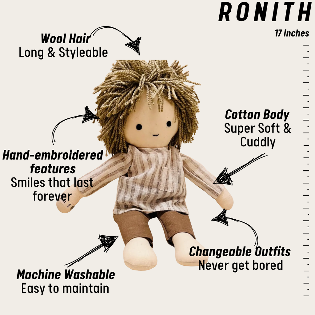 Ronith Handmade Rag Doll