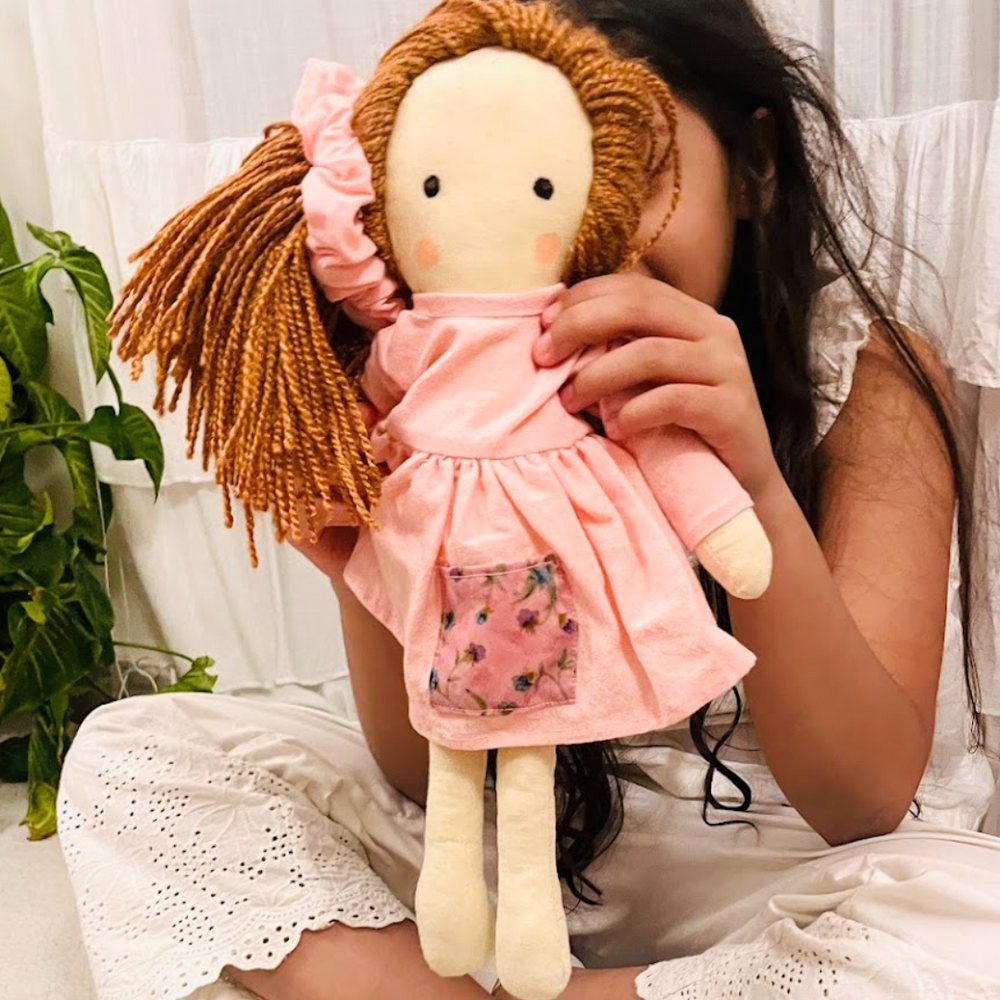 Tashi – Handmade Cloth Doll for Kids | Soft & Eco-Friendly