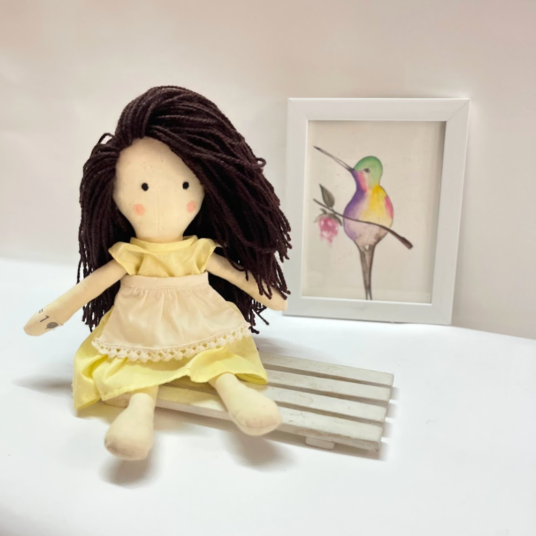 Janya – Handmade Cloth Doll for Kids | Soft & Eco-Friendly