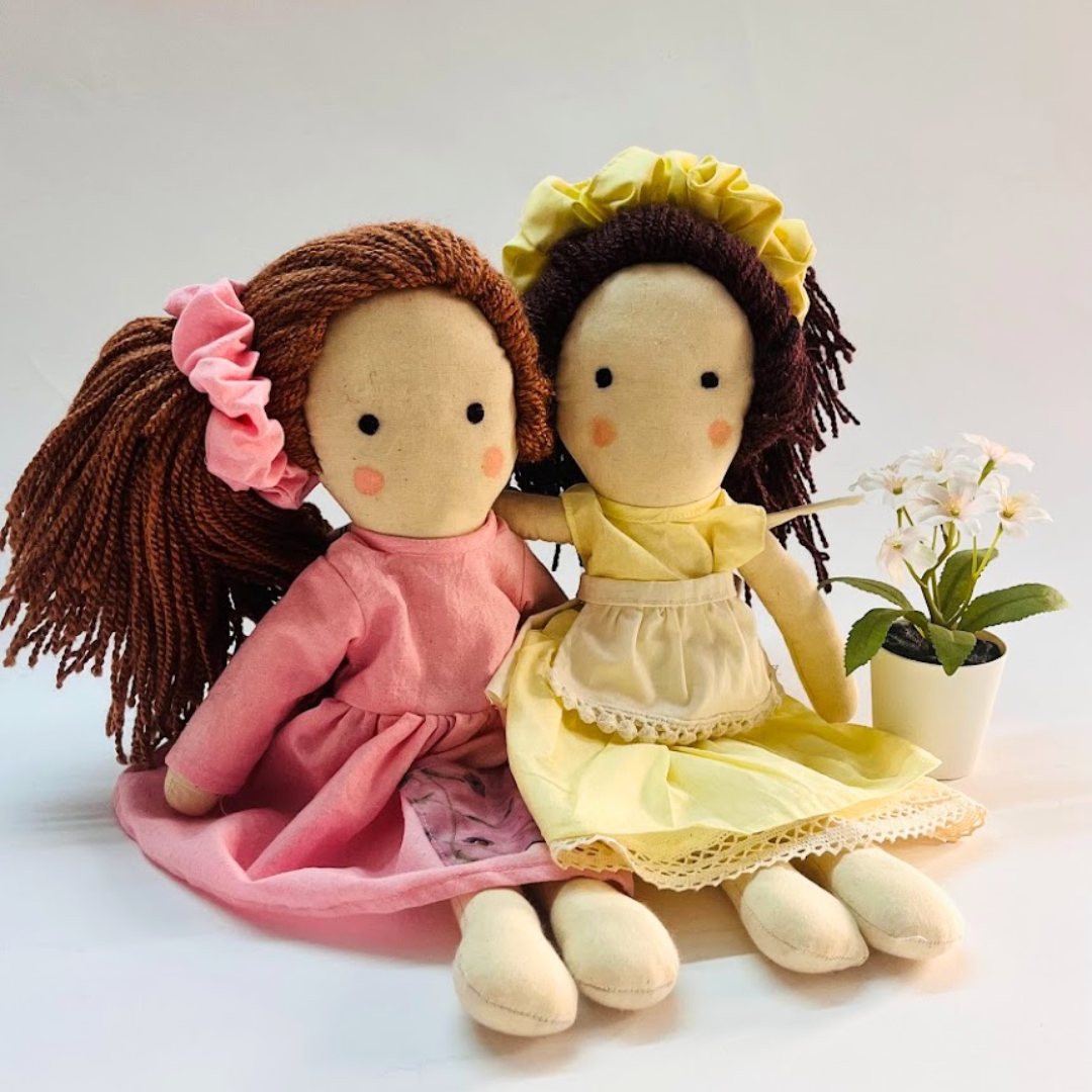 Janya – Handmade Cloth Doll for Kids | Soft & Eco-Friendly