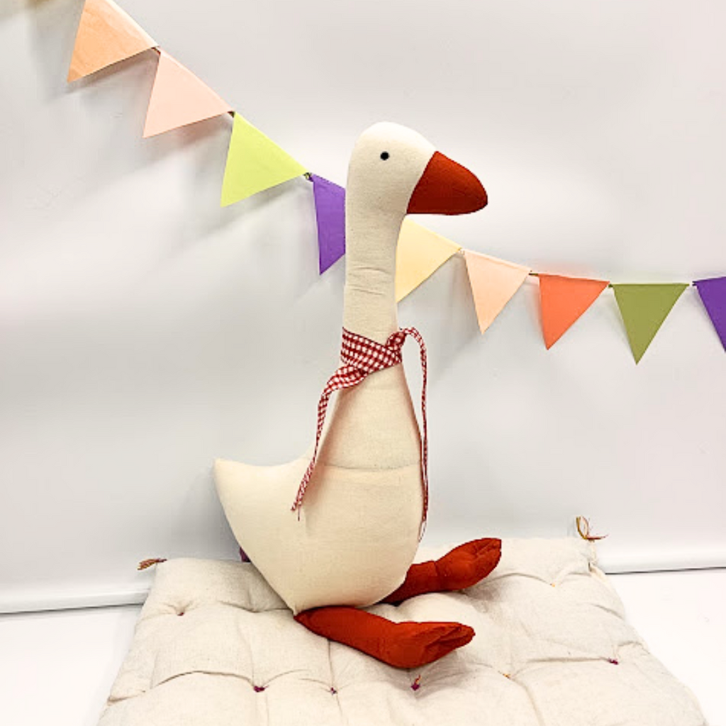Gigi the Gentle Goose – Handmade Soft Toy