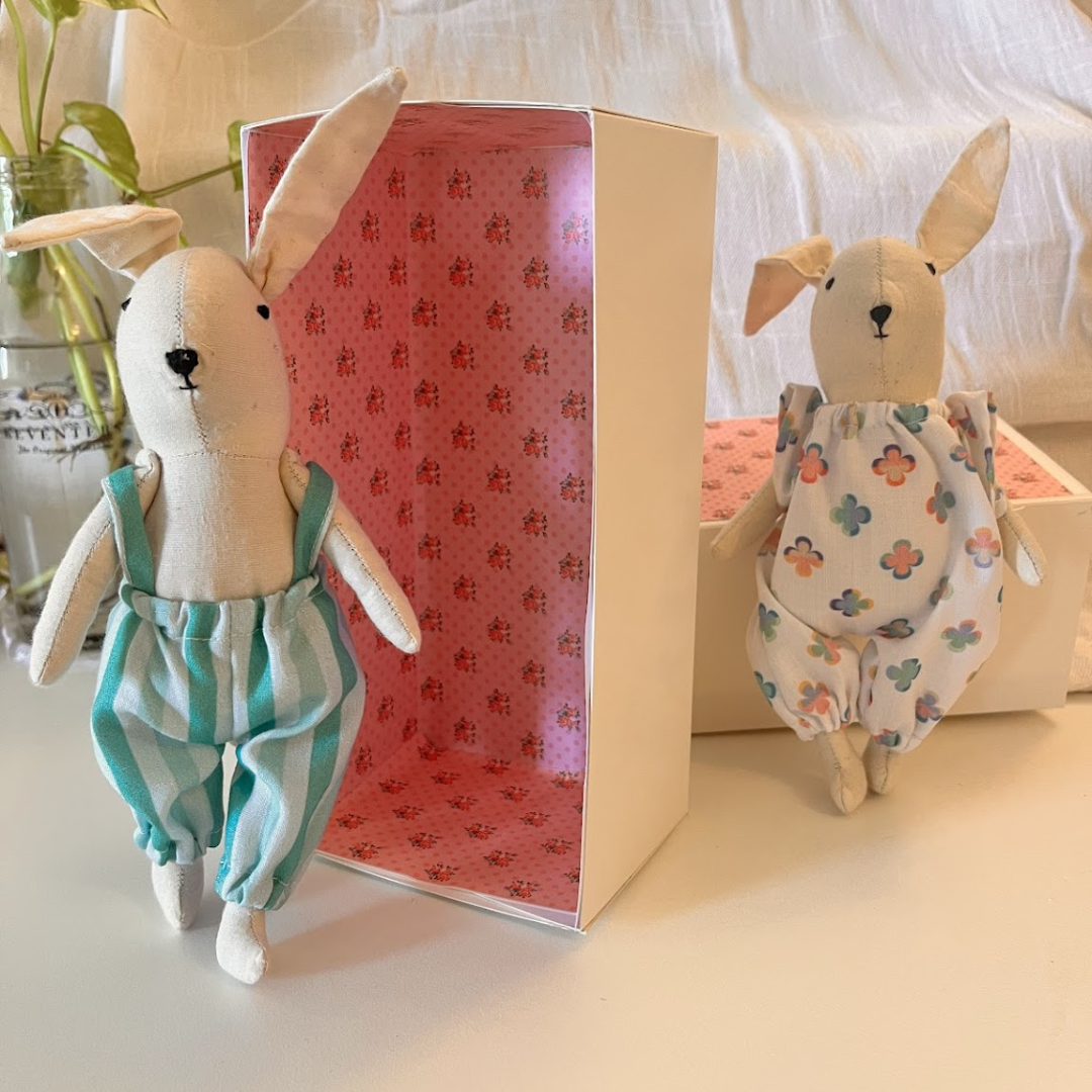 Mr And Miss Bunny ( Noah & Lyla) Gift Set