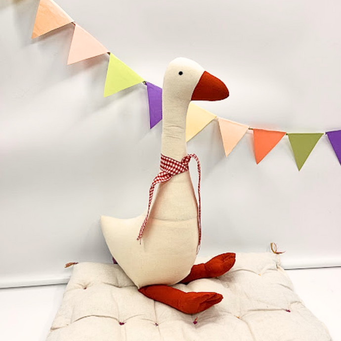 Gigi the Gentle Goose – Handmade Soft Toy