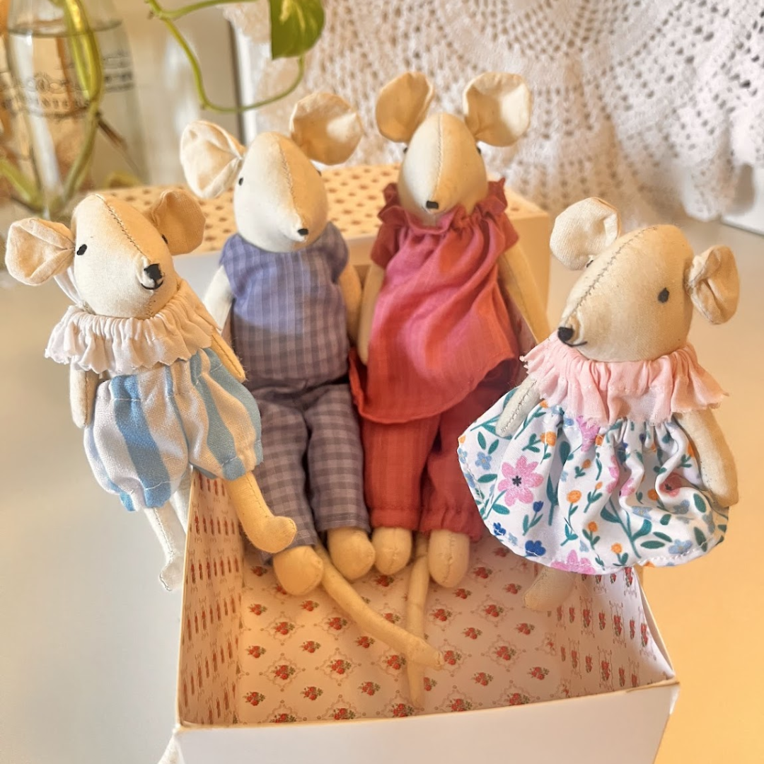 Mouse Family Gift Box