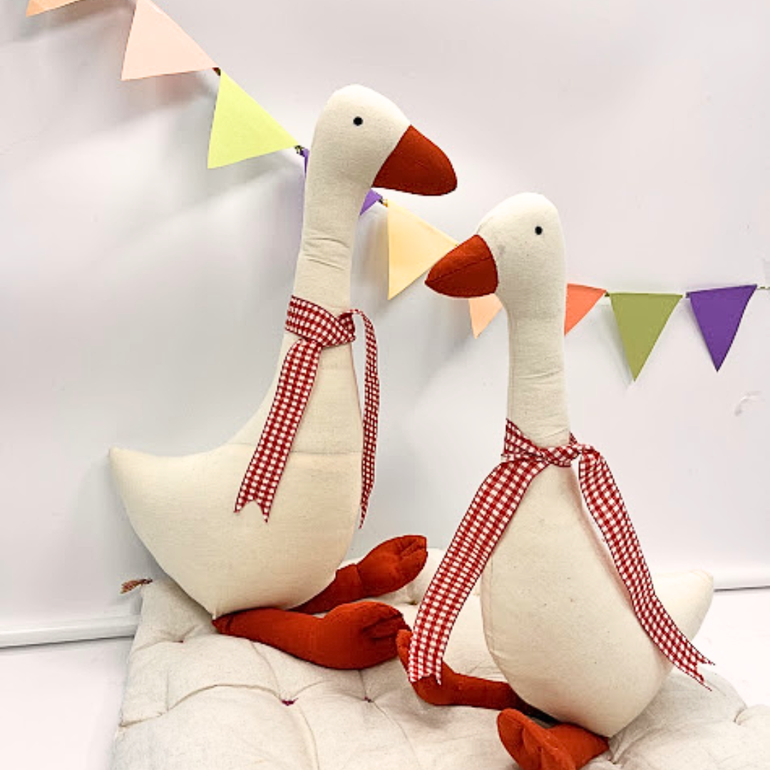 Gigi the Gentle Goose – Handmade Soft Toy
