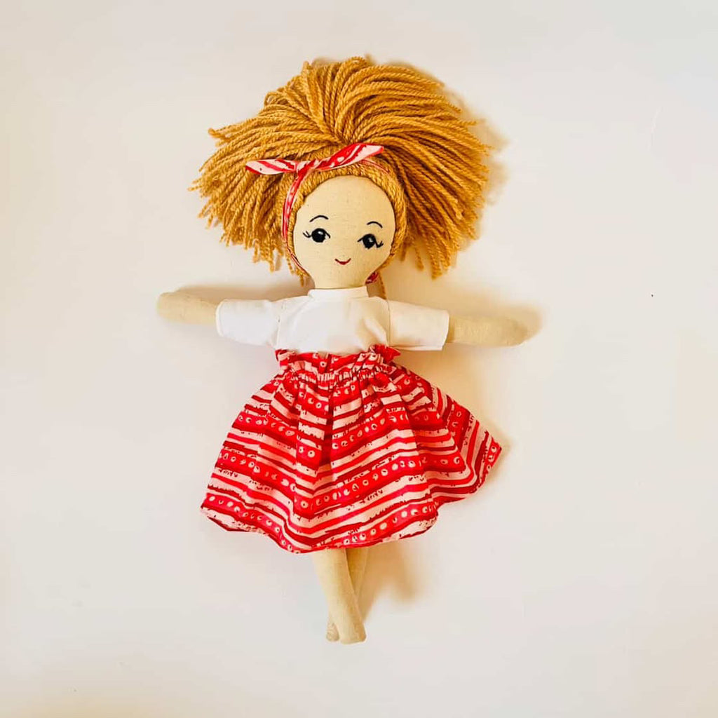 Niva – Handmade Cloth Doll for Kids | Soft & Eco-Friendly