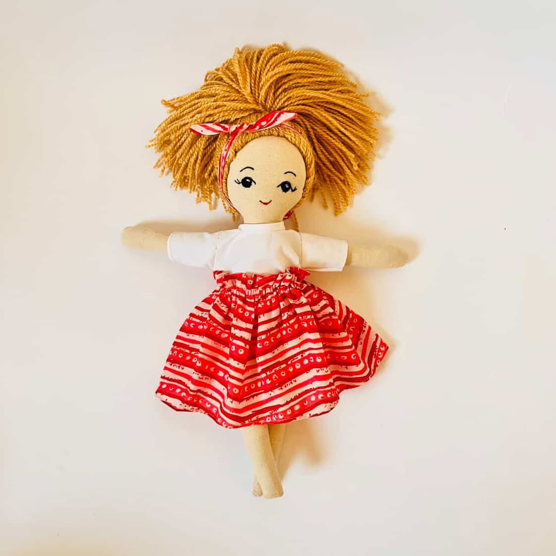Niva – Handmade Cloth Doll for Kids | Soft & Eco-Friendly