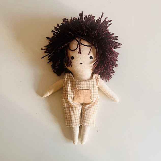 Aarav – The Curious Dreamer (Handmade Boy Doll)