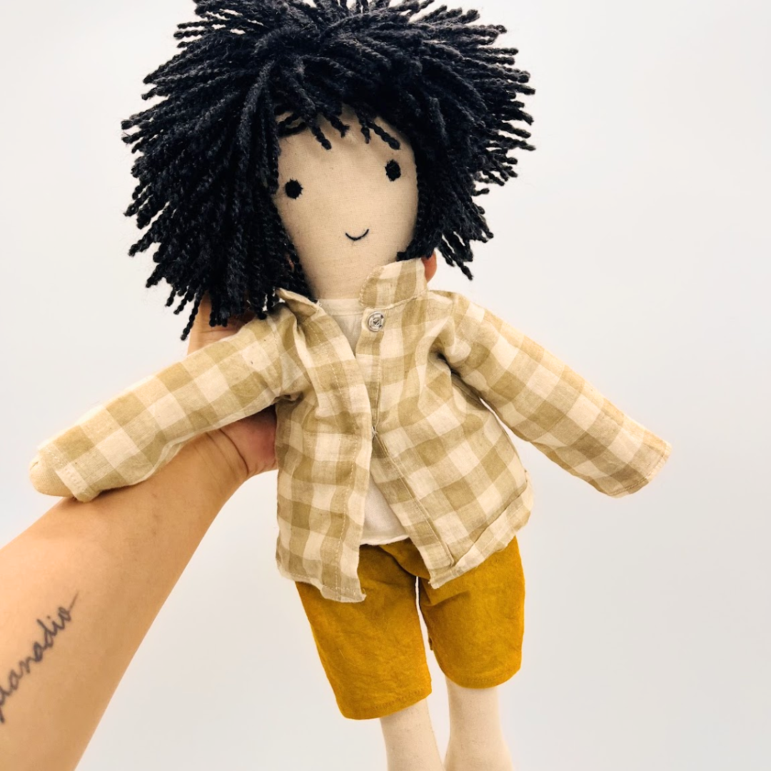 Zeyo – Handmade Cloth Doll for Kids | Soft & Eco-Friendly