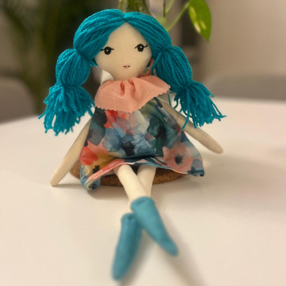 Flora Hand Made Rag Doll