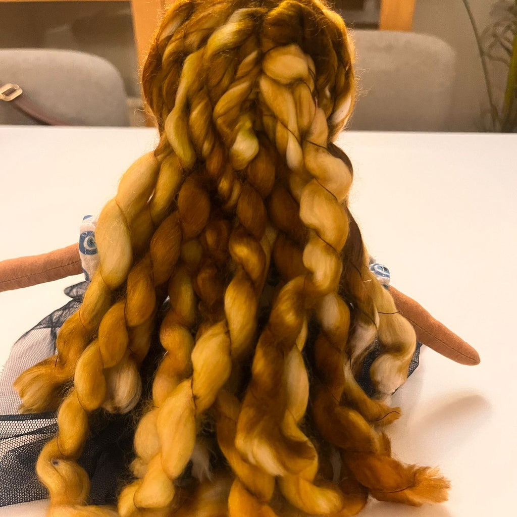 Blue Belle Hand Made Rag Doll