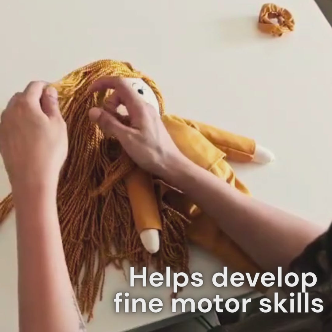 Niva – Handmade Cloth Doll for Kids | Soft & Eco-Friendly