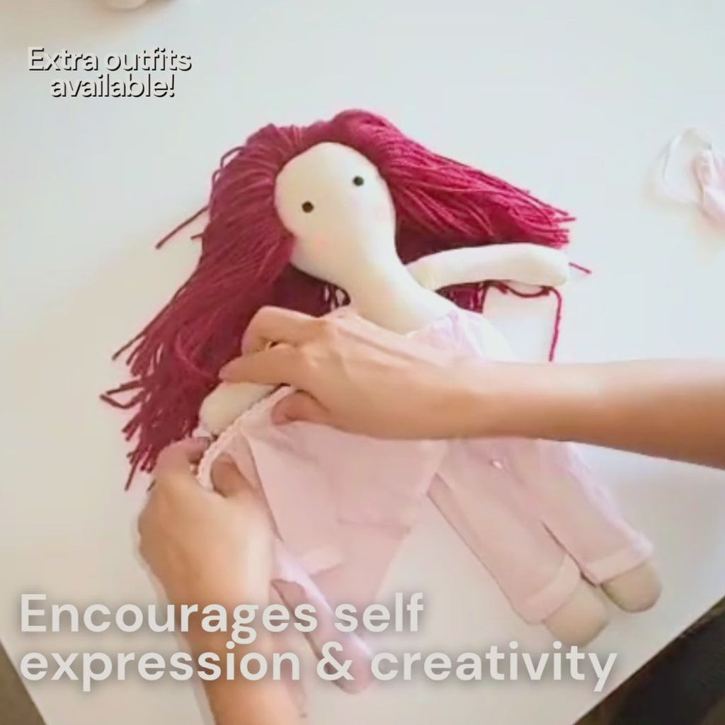 Niva – Handmade Cloth Doll for Kids | Soft & Eco-Friendly