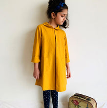Load image into Gallery viewer, Ava Button Back Dress (Mustard)
