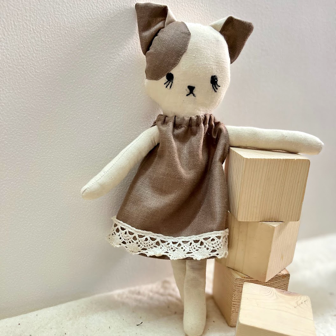 Bella Hand Made Cat Doll