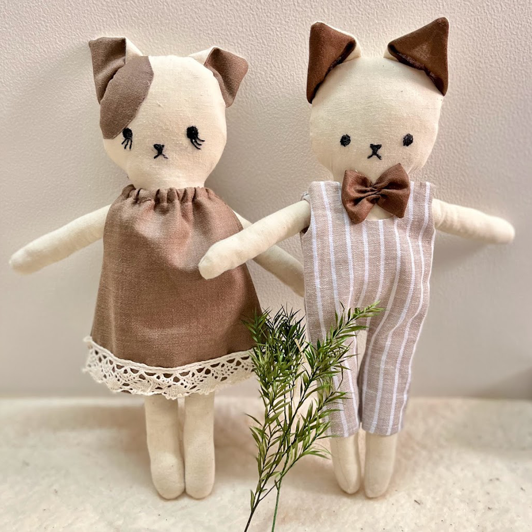 Bella Hand Made Cat Doll