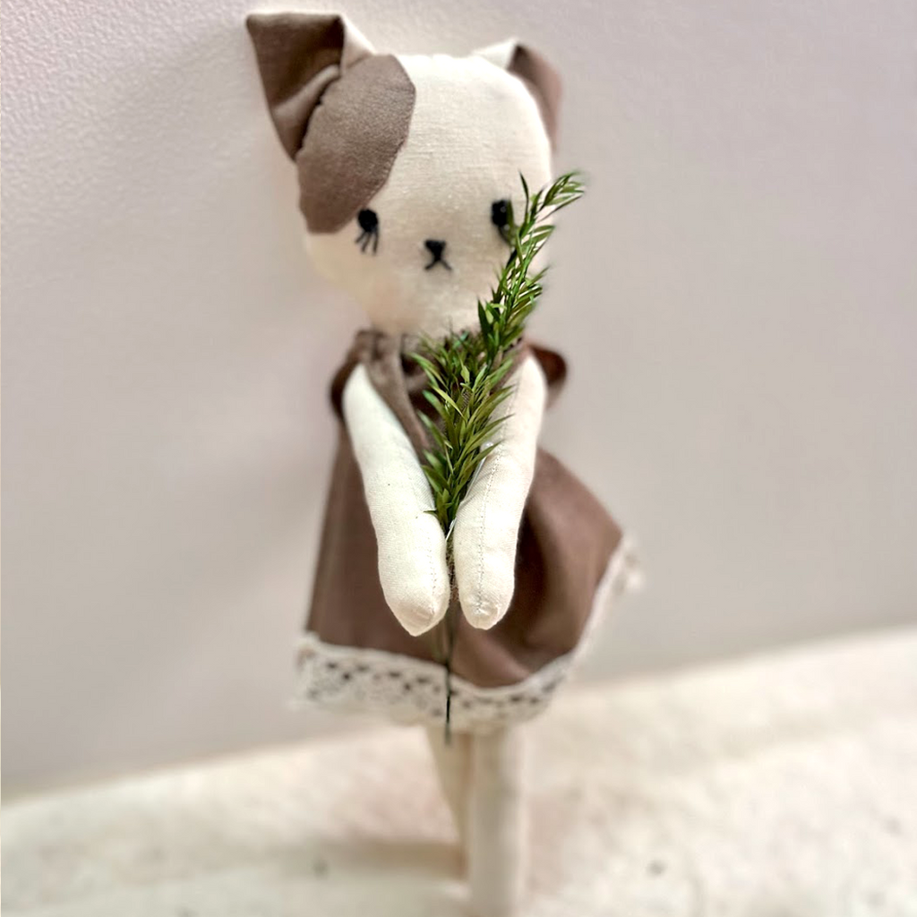Bella Hand Made Cat Doll