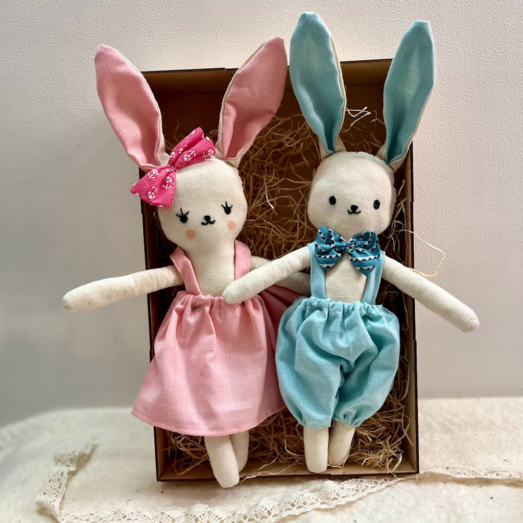 Max  Hand Made Bunny Doll