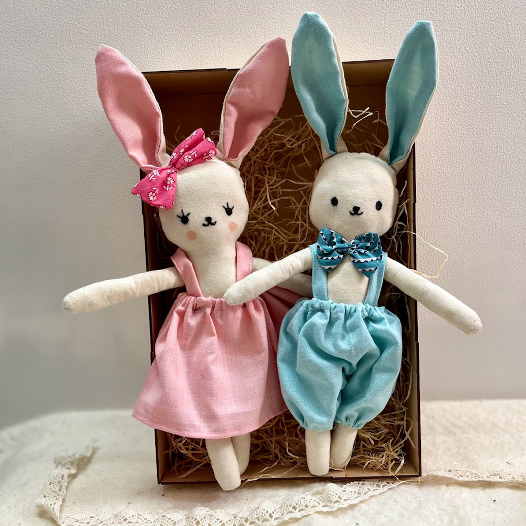 Max  Hand Made Bunny Doll