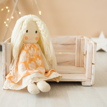 Load image into Gallery viewer, Fleur Hand Made Rag Doll
