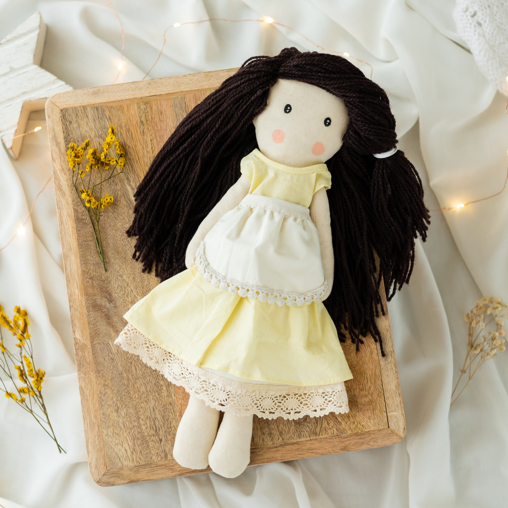Janya – Handmade Cloth Doll for Kids | Soft & Eco-Friendly