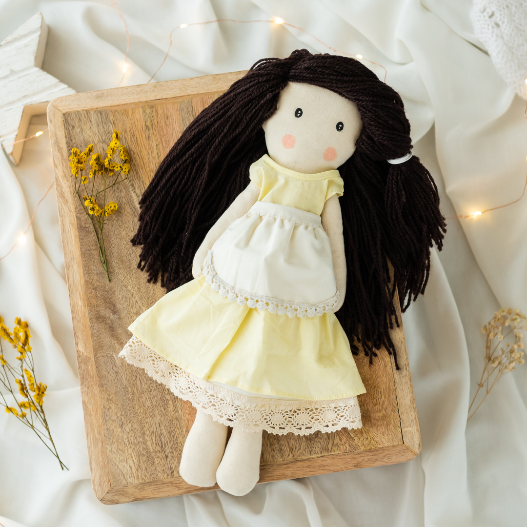 Janya – Handmade Cloth Doll for Kids | Soft & Eco-Friendly