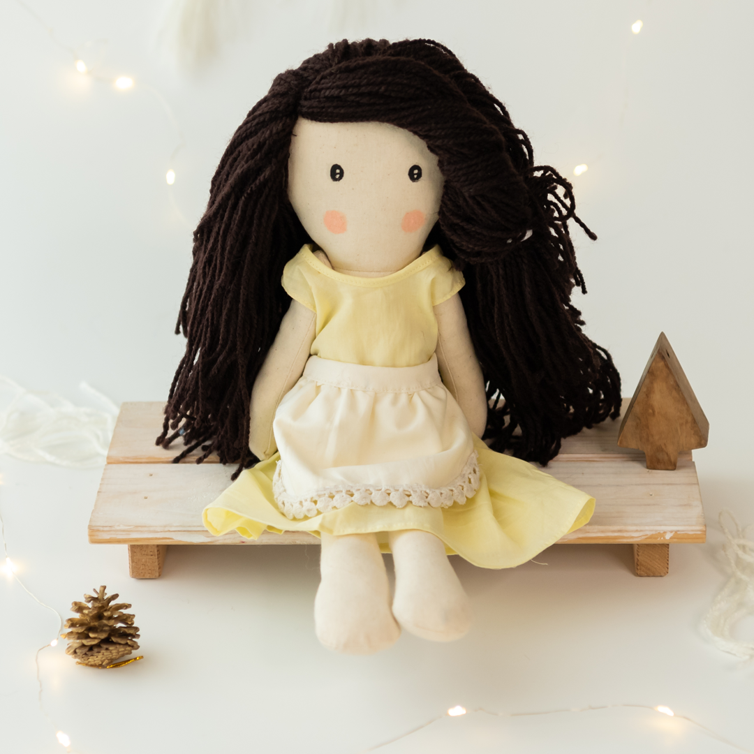 Janya – Handmade Cloth Doll for Kids | Soft & Eco-Friendly
