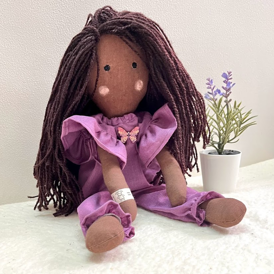 Imani – Handmade Cloth Doll for Kids | Soft & Eco-Friendly