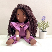 Load image into Gallery viewer, Imani Hand Made Rag Doll
