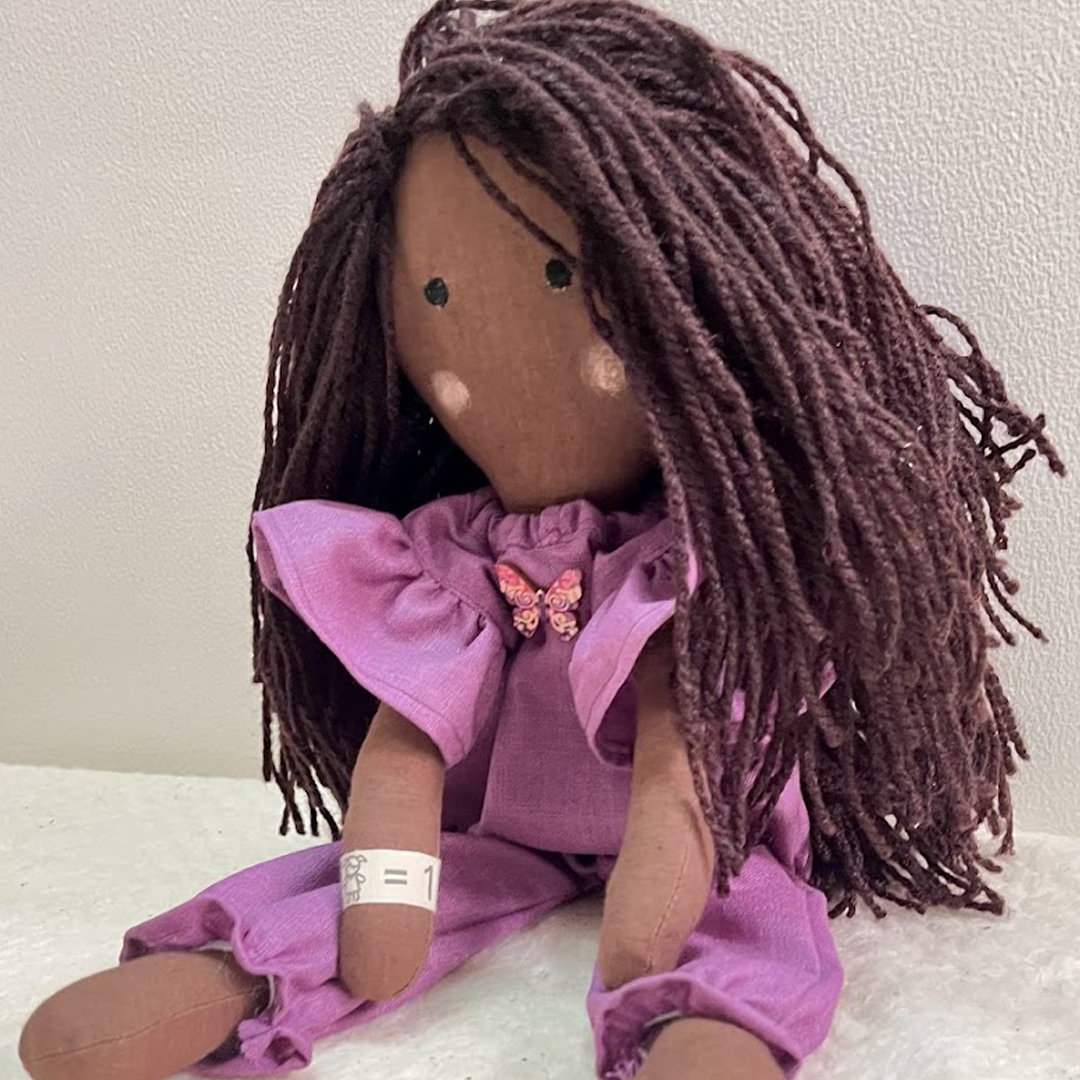 Imani – Handmade Cloth Doll for Kids | Soft & Eco-Friendly