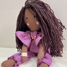 Load image into Gallery viewer, Imani Hand Made Rag Doll
