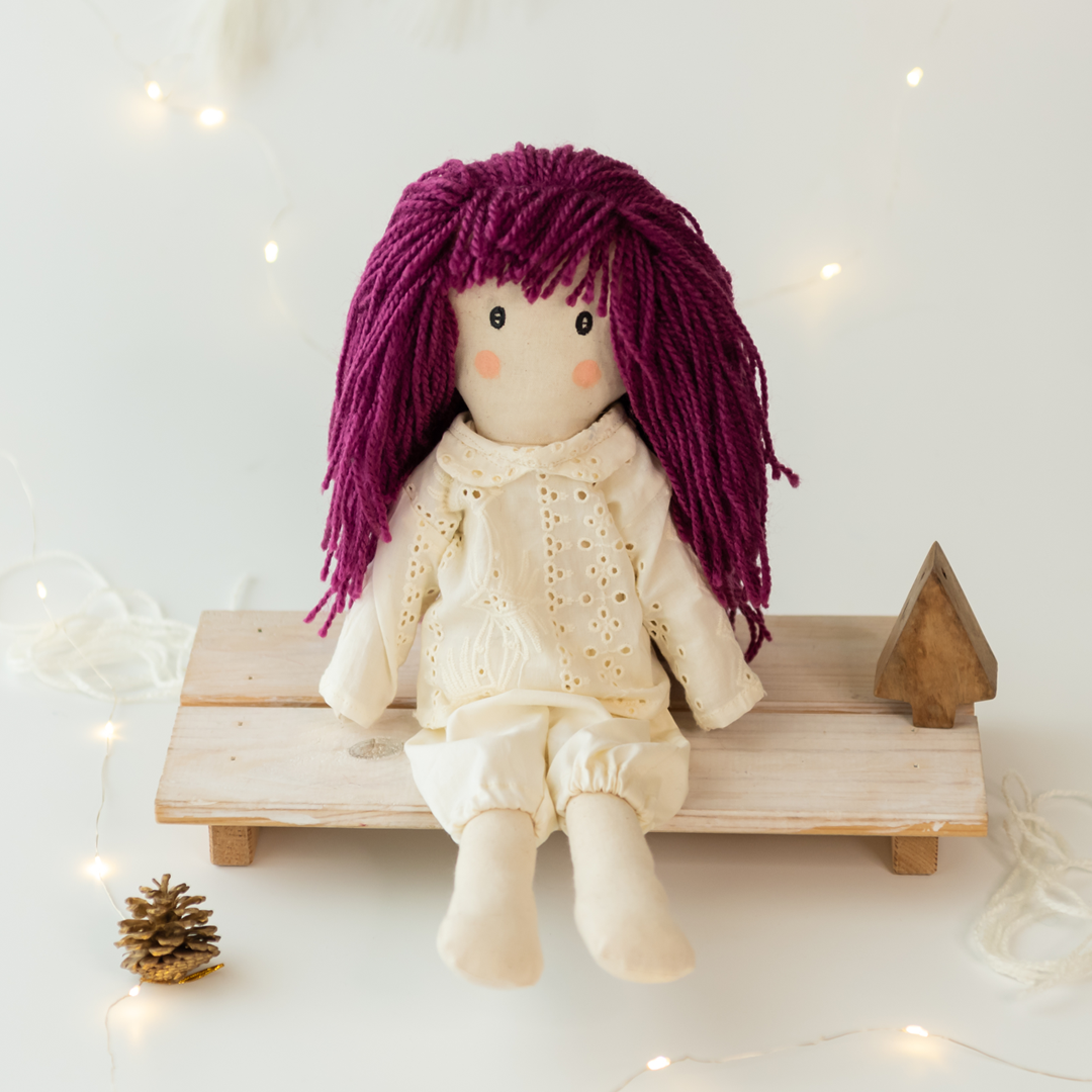Aika – Handmade Cloth Doll for Kids | Soft & Eco-Friendly