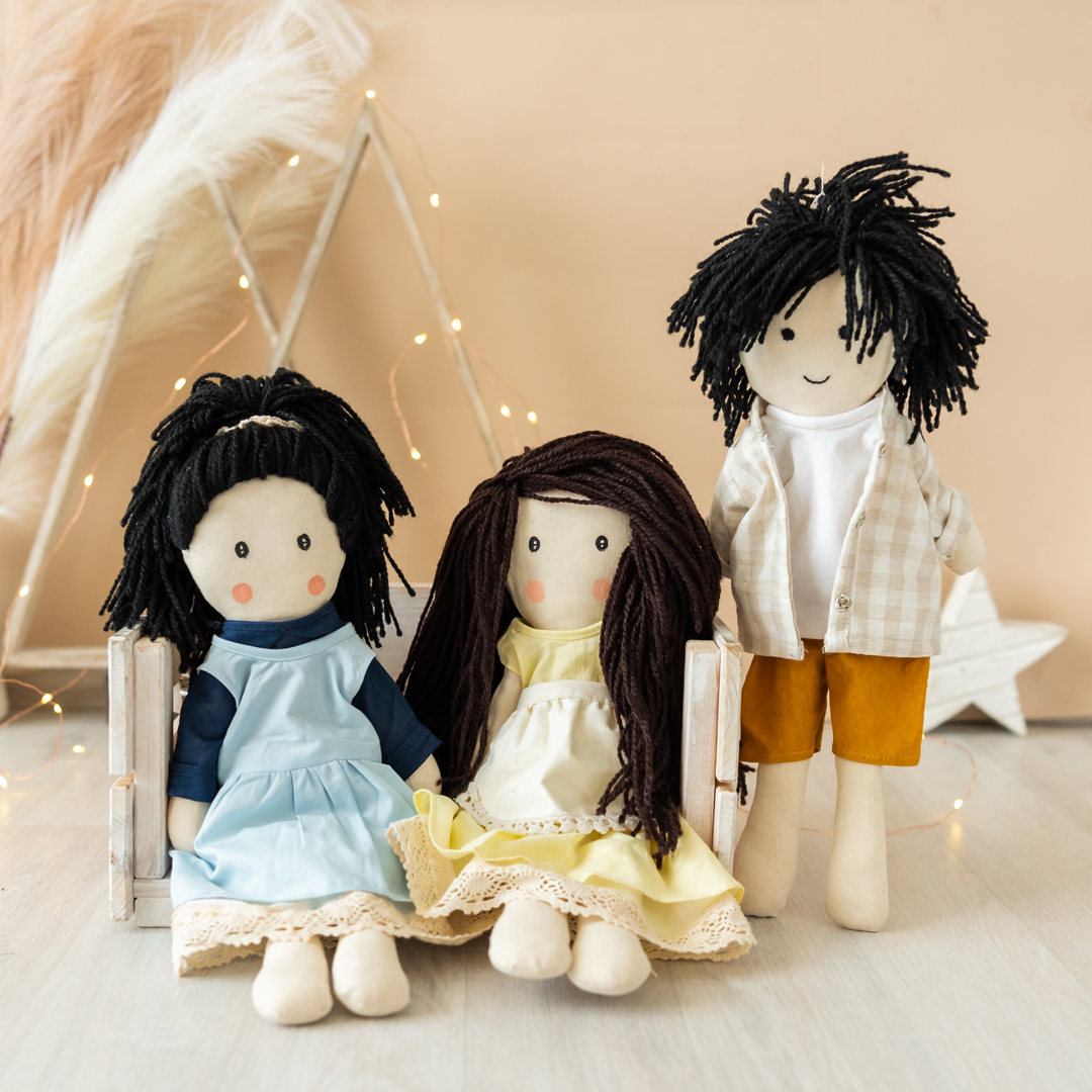 Janya – Handmade Cloth Doll for Kids | Soft & Eco-Friendly