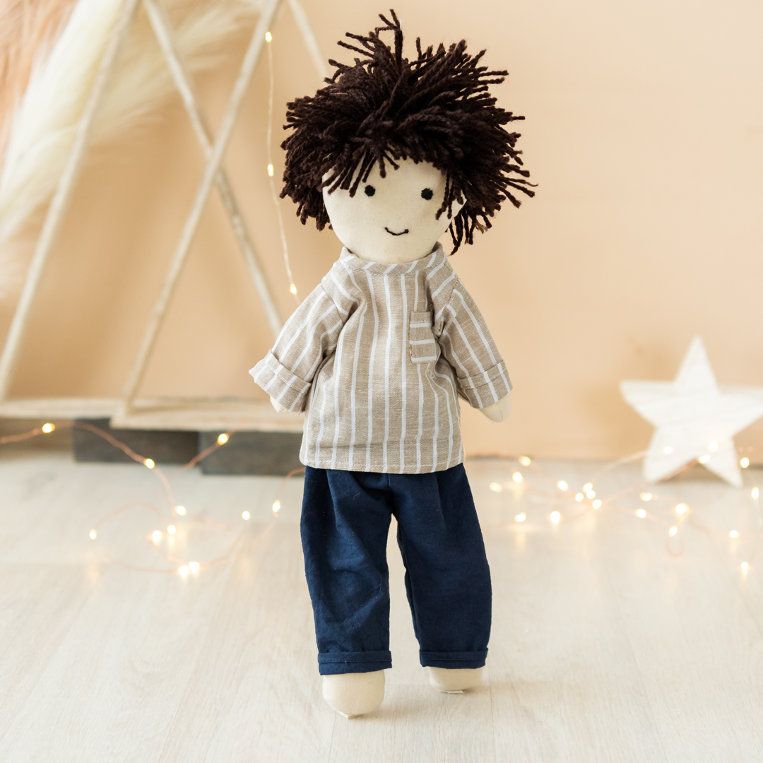 Arin - Handmade Cloth Doll for Kids | Soft & Eco-Friendly