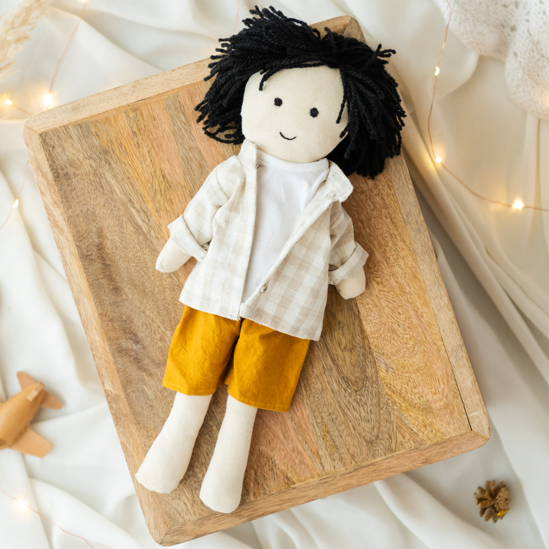 Zeyo – Handmade Cloth Doll for Kids | Soft & Eco-Friendly