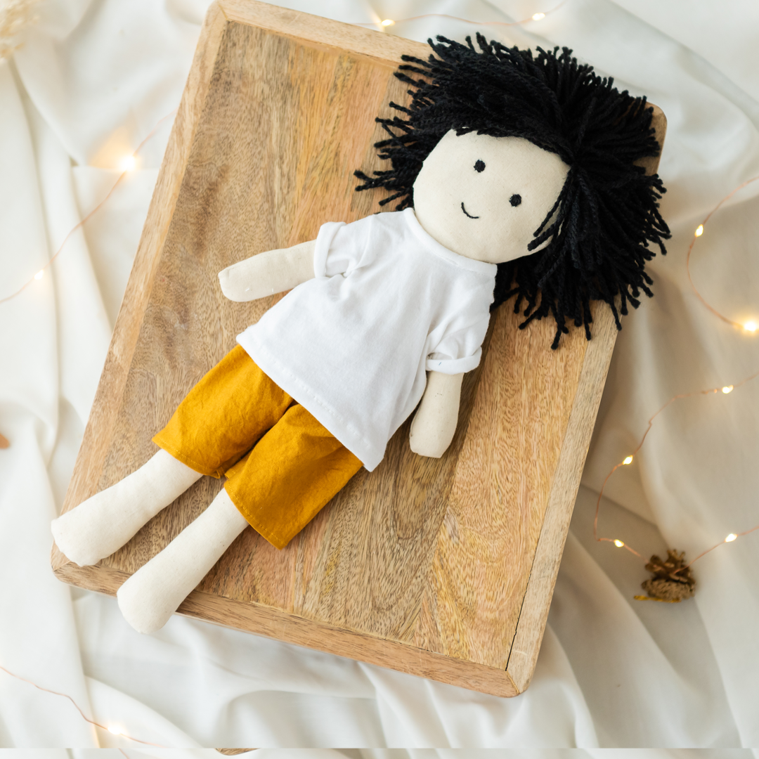 Zeyo – Handmade Cloth Doll for Kids | Soft & Eco-Friendly