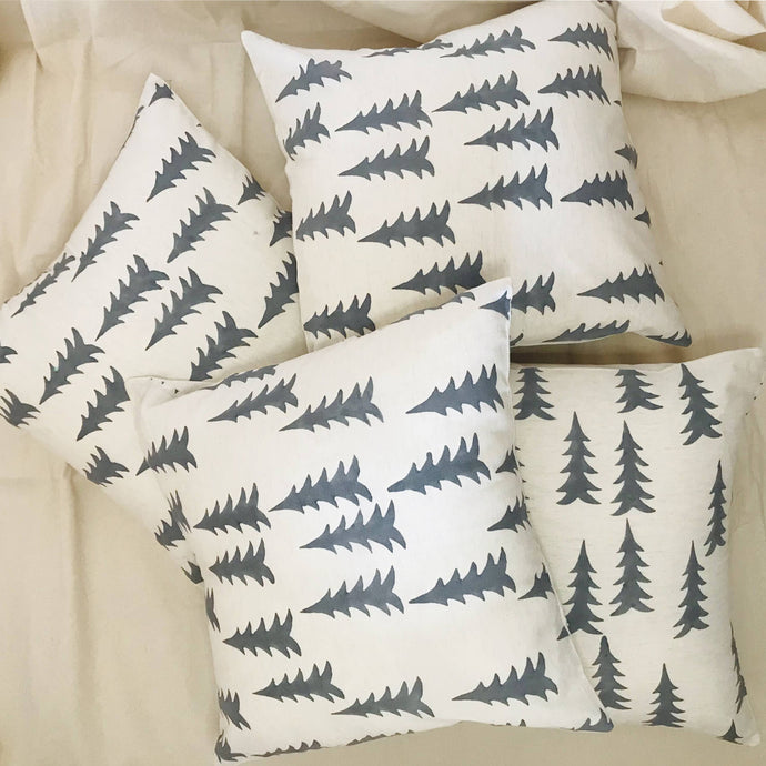 Copy of Pack of 4 Christmas Cushions (Grey)